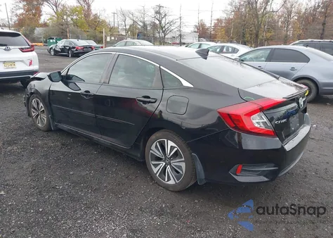 2016 Honda Civic Ex-T from USA, damaged, VIN 19XFC1F35GE204934